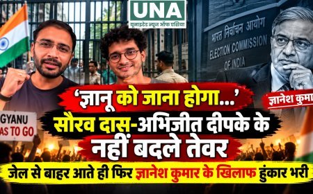 ‘ज्ञानू को जाना होगा’ नारे के साथ जेल से बाहर आते ही सौरव दास ने फिर उठाई CEC ज्ञानेश कुमार के इस्तीफे की मांग