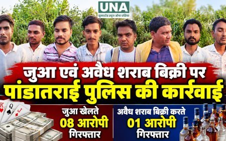 कबीरधाम में जुआ और अवैध शराब बिक्री पर पुलिस की कार्रवाई, 8 जुआरी पकड़े गए, शराब बेचते एक आरोपी गिरफ्तार