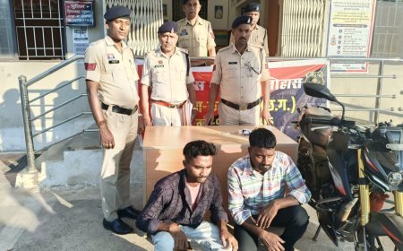 कबीरधाम पुलिस ने घर और किराना दुकान में चोरी का किया खुलासा, मध्यप्रदेश के दो आरोपी गिरफ्तार