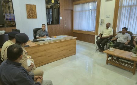 छिंदवाड़ा: जन सुरक्षा-युवा सृजन संवाद कार्यक्रम की तैयारियों को लेकर पुलिस अधीक्षक कार्यालय में बैठक