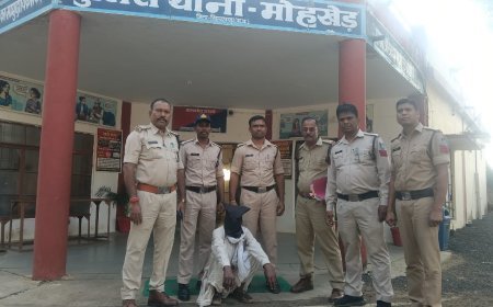 छिंदवाड़ा: मोहखेड़ पुलिस ने तीन दिन में हत्या का मामला सुलझाया, पिता गिरफ्तार; लकड़ी की पटिया जब्त