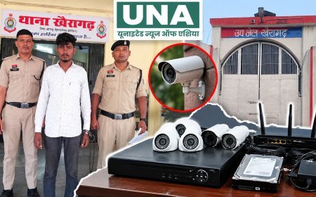 खैरागढ़ में फार्म हाउस से CCTV सिस्टम चोरी करने वाला आरोपी गिरफ्तार, पूरा सामान बरामद