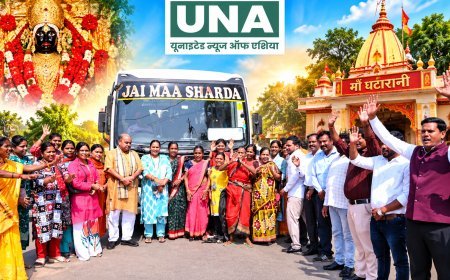 विधायक पुरन्दर मिश्रा ने मातृशक्तियों को माँ जतमई एवं माँ घटारानी के दर्शन के लिए किया रवाना