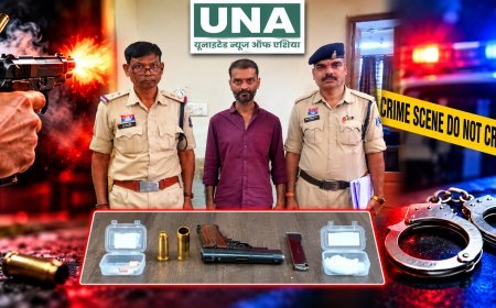 रायपुर प्रेस क्लब परिसर में हवाई फायरिंग का आरोपी गिरफ्तार, पिस्तौल और कारतूस बरामद