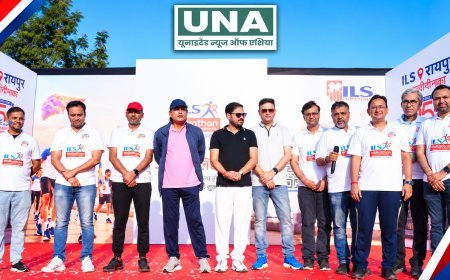 रायपुर में ILS Walkathon 2.0 का भव्य आयोजन, अंगदान जागरूकता के लिए 3500 से अधिक लोग हुए शामिल