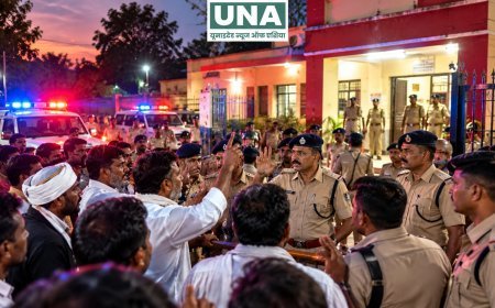 रतलाम में थाने का घेराव और पुलिस से अभद्रता का आरोप, जिला पंचायत उपाध्यक्ष केशु निनामा समेत 25 लोगों पर FIR