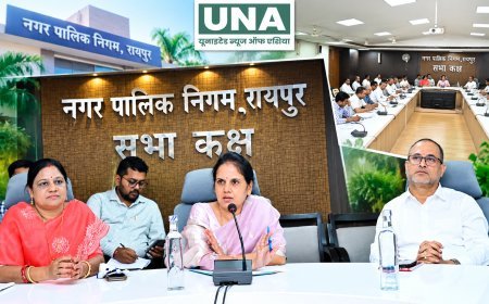 रायपुर: वर्धमान वाटिका में 21 लाख रुपये से बनेगा हॉल, उद्यान सौंदर्यीकरण का महापौर मीनल चौबे ने किया भूमिपूजन