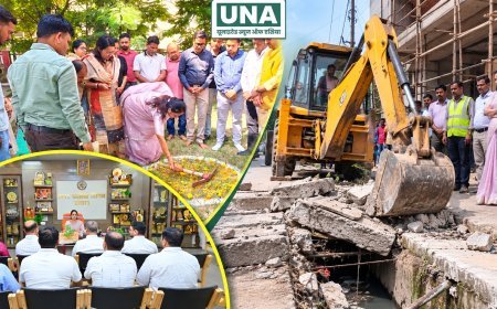 रायपुर: चौबे कॉलोनी-समता कॉलोनी मुख्य मार्ग पर अवैध पाटा तोड़ा, निर्माणकर्ता पर 25 हजार रुपये जुर्माना