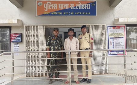 कवर्धा में किराना दुकान चोरी का फरार आरोपी गिरफ्तार, 60 हजार रुपये की संपत्ति चोरी मामले में पुलिस की कार्रवाई