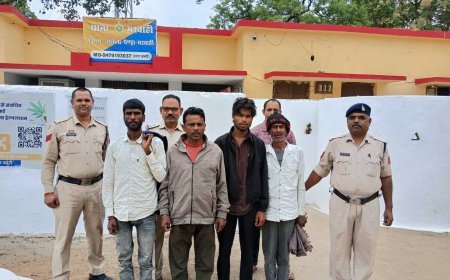 गौरेला-पेंड्रा-मरवाही में जमीन विवाद में खूनी संघर्ष, टांगिया-लाठी से हमला; 4 आरोपी गिरफ्तार