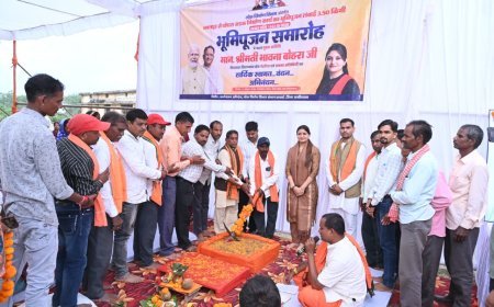 पंडरिया विधायक भावना बोहरा ने किया ₹6.54 करोड़ से अधिक के विकास कार्यों का लोकार्पण एवं भूमिपूजन, वनांचल क्षेत्र के किसानों और व्यापारियों को मिलेगा सीधा लाभ