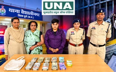 दुर्ग: अवैध ब्याज वसूली और धमकी के मामले में दो महिलाएं गिरफ्तार, ₹3.79 लाख नकद बरामद