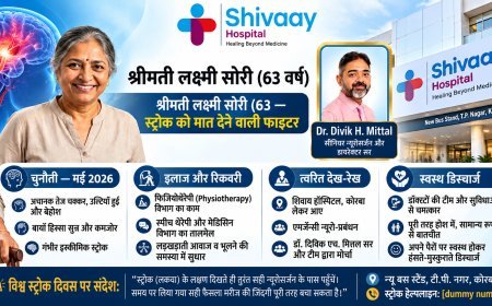 कोरबा: गंभीर ब्रेन स्ट्रोक को मात देकर घर लौटीं 63 वर्षीय लक्ष्मी सोरी, शिवाय हॉस्पिटल में हुआ उपचार