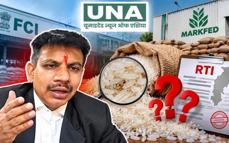 RTI में 77,402 मीट्रिक टन अमानक चावल खारिज होने का खुलासा, FCI और मार्कफेड की जवाबदेही पर उठे सवाल