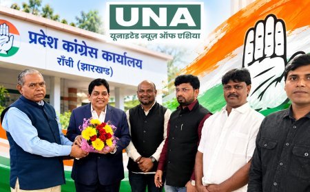 रांची में झारखंड कांग्रेस के शीर्ष पदाधिकारियों से सौजन्य भेंट, संगठन की मजबूती और भावी रणनीतियों पर चर्चा