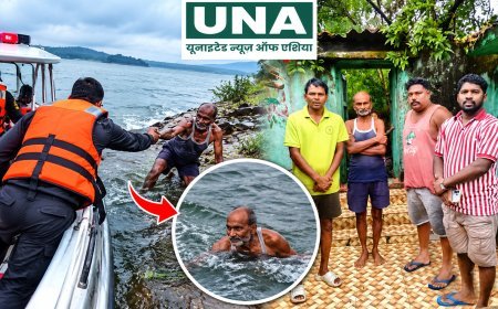 धमतरी: गंगरेल जलाशय में नाव पलटने से टापू पर फंसा मछुआरा, वाटर एम्बुलेंस से सुरक्षित रेस्क्यू