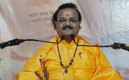 रायपुर में गीता ज्ञान अमृत वर्षा का समापन, गुरुदेव संकर्षण शरण जी ने बताया सात्त्विक जीवन और भक्ति का महत्व
