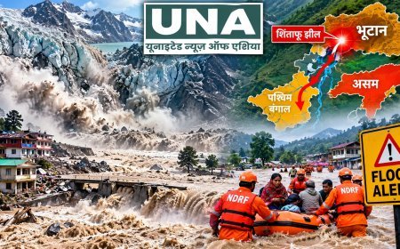 भूटान में ग्लेशियर झील फटने से बाढ़ का खतरा, बंगाल-असम में अलर्ट; हजारों लोगों को सुरक्षित स्थानों पर पहुंचाया गया
