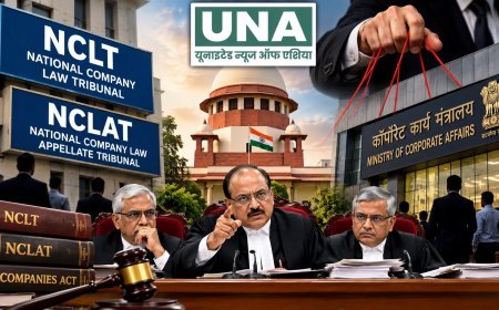 सुप्रीम कोर्ट की कॉर्पोरेट मंत्रालय पर तीखी टिप्पणी, कहा- NCLT और NCLAT को मंत्रालय ने ‘हाईजैक’ किया