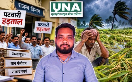 पटवारी हड़ताल और अर्नब तूफान से किसान परेशान, मोती जांगड़े ने सरकार से मांगा जवाब