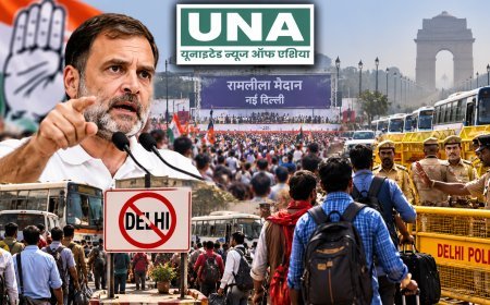 दिल्ली की रामलीला मैदान रैली से पहले राहुल गांधी का आरोप, बोले- लोगों को राजधानी आने से रोका जा रहा
