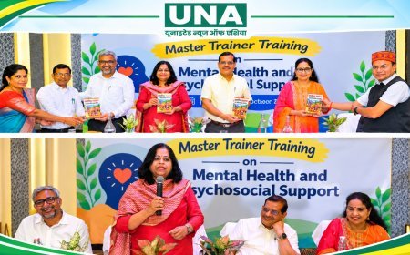 स्कूलों में बच्चों के मानसिक स्वास्थ्य को बढ़ावा देने तीन दिवसीय मास्टर ट्रेनर्स प्रशिक्षण आयोजित