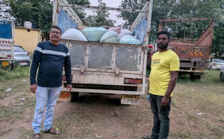 गरियाबंद में अवैध धान तस्करी पर कार्रवाई, तेतलखूंटी चेकपोस्ट पर 85 कट्टा धान से भरा 407 मेटाडोर पकड़ा गया