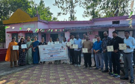 पालाचौरई में प्रस्फुटन समितियों का महाप्रशिक्षण संपन्न, अंतिम छोर तक पहुंचेगा सरकारी योजनाओं का लाभ, युवाओं को मिला विशेष प्रशिक्षण