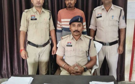 जांजगीर-चांपा में चाकू लहराकर लोगों को डराने वाला युवक गिरफ्तार, कोतवाली पुलिस ने हथियार किया जब्त