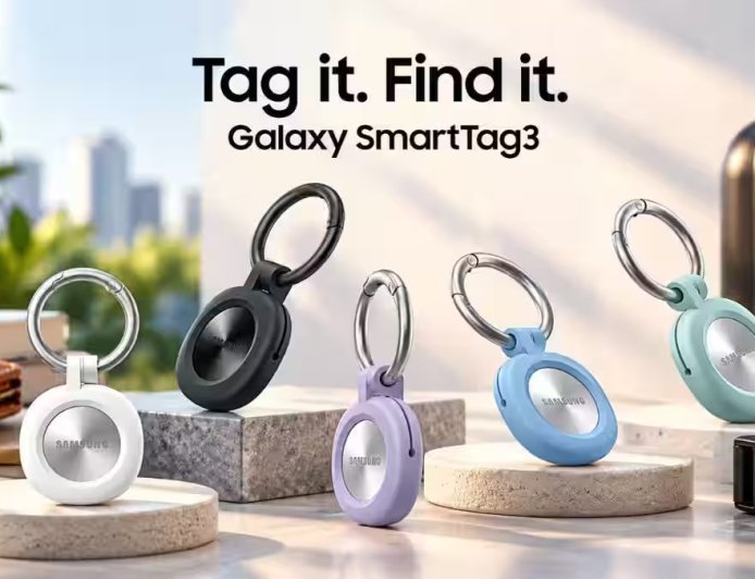 Samsung Galaxy SmartTag 3 का ऐलान, अब iPhone से भी कर सकेंगे ट्रैक, 790 दिन तक चलेगी बैटरी