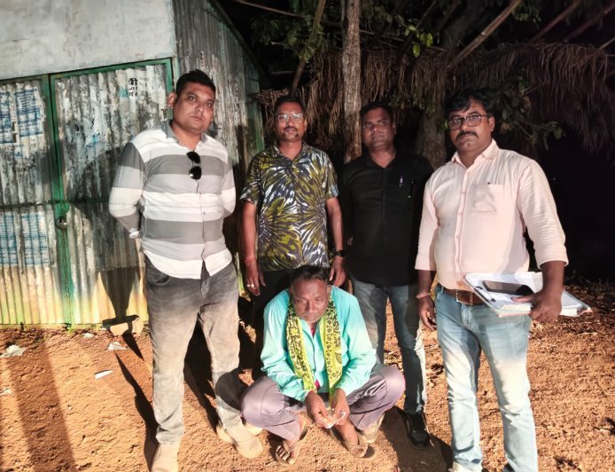 बालोद में सट्टा-पट्टी लिखकर जुआ खिलाने वाला आरोपी गिरफ्तार, 1,150 रुपये नगद और सट्टा सामग्री जब्त