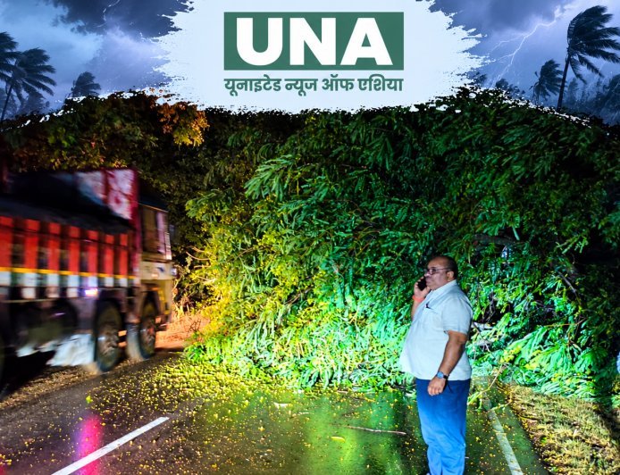 बालोद में चक्रवात ‘अर्नब’ का असर! नेशनल हाईवे-930 पर गिरा पेड़, प्रशासन ने तत्काल शुरू की कार्रवाई