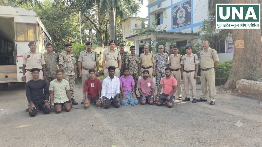 मोहपाल सरपंच मंगल सिंह मरकाम हत्याकांड का खुलासा, पूर्व रंजिश में हत्या के आरोप में सात गिरफ्तार