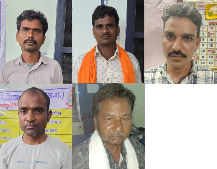 सार्वजनिक स्थानों पर शराबखोरी के खिलाफ कबीरधाम पुलिस की सख्ती, 5 प्रकरण दर्ज