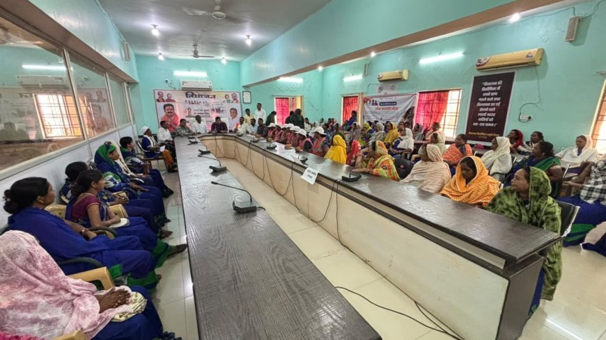 सेवा संकल्प अभियान में स्वच्छता दीदियों और सफाई कर्मचारियों का सम्मान, चंद्रप्रकाश चंद्रवंशी ने सराहा योगदान