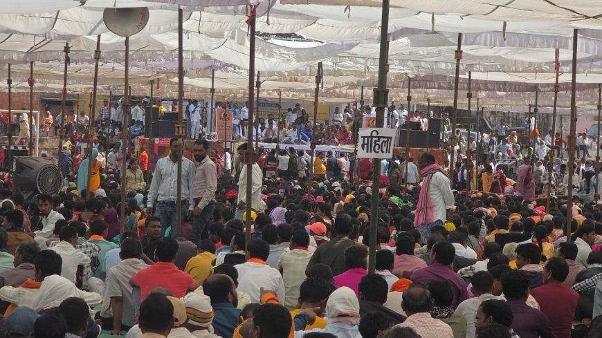 कोंडागांव में सर्व पिछड़ा वर्ग समाज की महारैली, तीन सूत्रीय मांगों को लेकर जुटे लोग