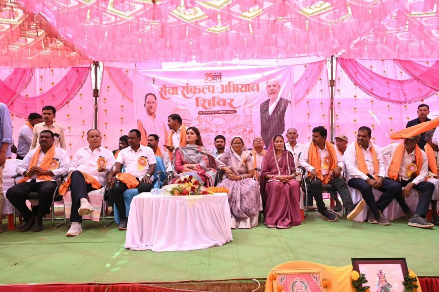 गैंदपुर में ‘सेवा सेतु अभियान-सरकार आपके द्वार’ शिविर, 51 आवेदन हुए प्राप्त