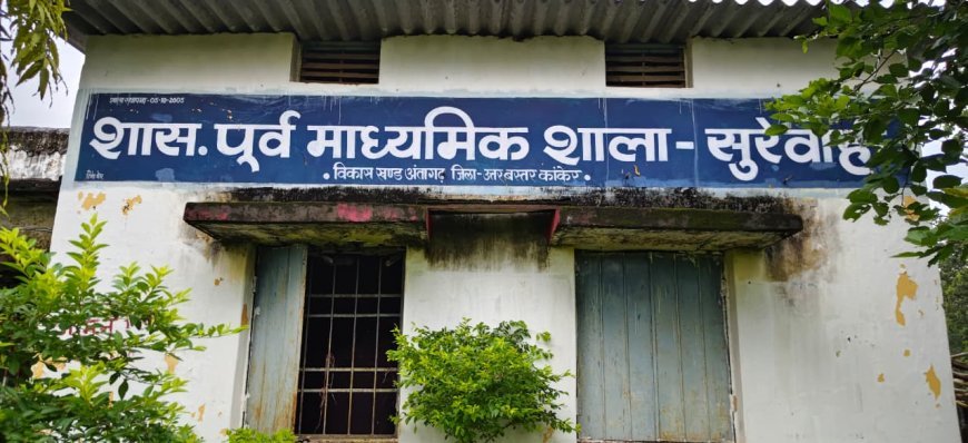 खनन प्रभावित सुरेवाही पंचायत में जर्जर स्कूल भवनों का मुद्दा, ग्रामीणों ने नवीन भवन की मांग उठाई