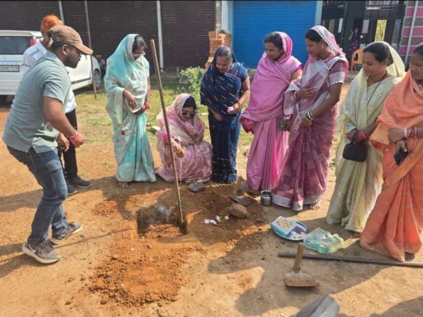पाररास से बघमरा बाईपास तक रोशन होगा मार्ग, स्ट्रीट लाइट कार्य का भूमिपूजन