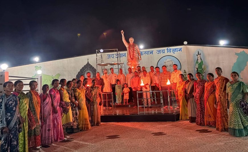फरसगांव में गूंजी सेवा ज्योति यात्रा, प्रधानमंत्री नरेंद्र मोदी के 25 वर्षों की सेवा को किया समर्पित