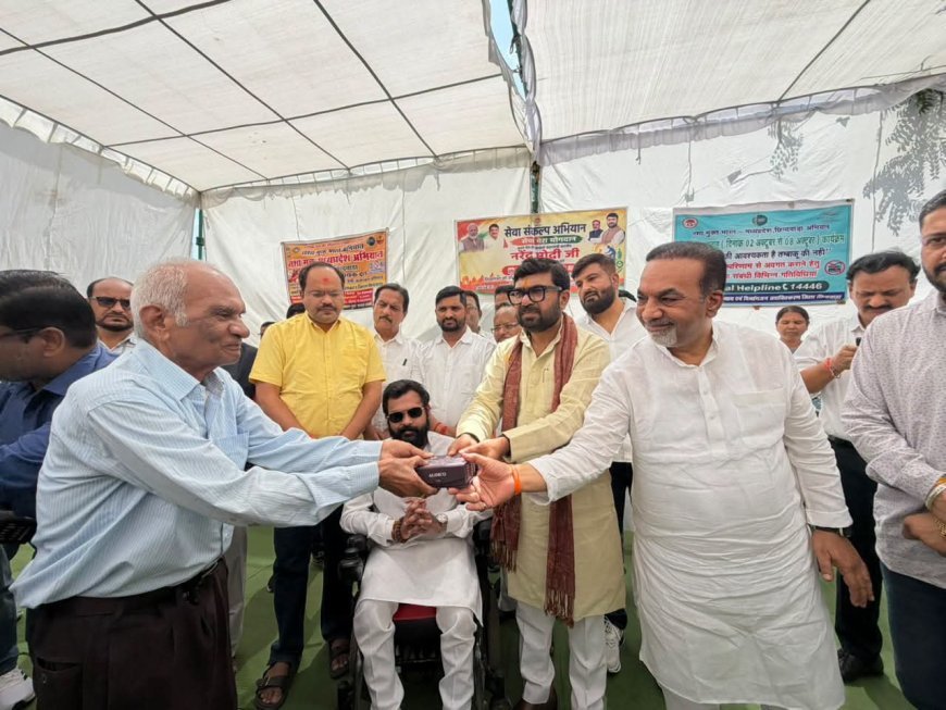 छिंदवाड़ा में दिव्यांगजनों के लिए रोजगार मेला, 72 ने कराया पंजीयन; 30 से अधिक को मिले सहायक उपकरण
