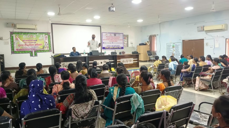 कोंडागांव में सुघर आंगनबाड़ी, WASH और मासिक धर्म स्वच्छता प्रबंधन पर जिला स्तरीय प्रशिक्षण आयोजित