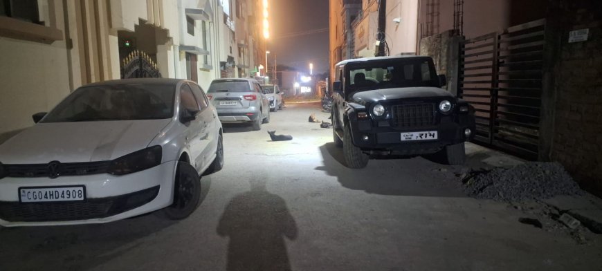 बिलासपुर: अयोध्या विहार कॉलोनी में पार्किंग की समस्या से रहवासी परेशान, घरेलू गैस सिलेंडरों से लदे टेंपो को खड़ा करने पर सुरक्षा की चिंता