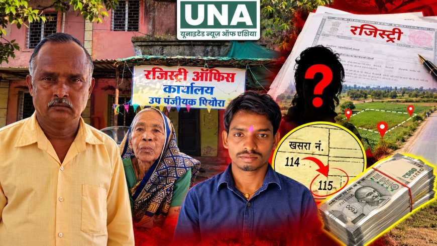 पिथौरा रजिस्ट्री कार्यालय में जमीन की रजिस्ट्री को लेकर धोखाधड़ी के आरोप, 10 लाख रुपये के लेन-देन पर उठे सवाल
