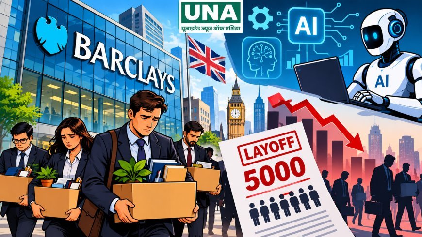 बार्कलेज बैंक में 5,000 नौकरियों पर छंटनी की तैयारी! AI और ऑटोमेशन से बदलेगा बैंकिंग सेक्टर