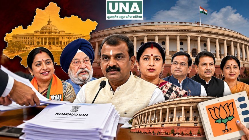 मध्य प्रदेश राज्यसभा उपचुनाव: नामांकन शुरू, BJP में दावेदारों के नाम पर चर्चा तेज