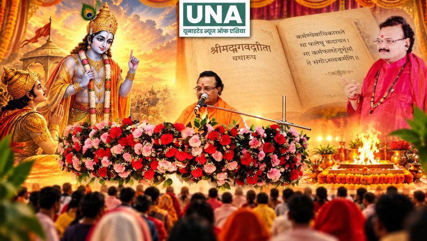 रायपुर में 27 से 29 अक्टूबर तक होगी श्री गीता ज्ञान अमृत वर्षा कथा, 30 अक्टूबर को भव्य हवन