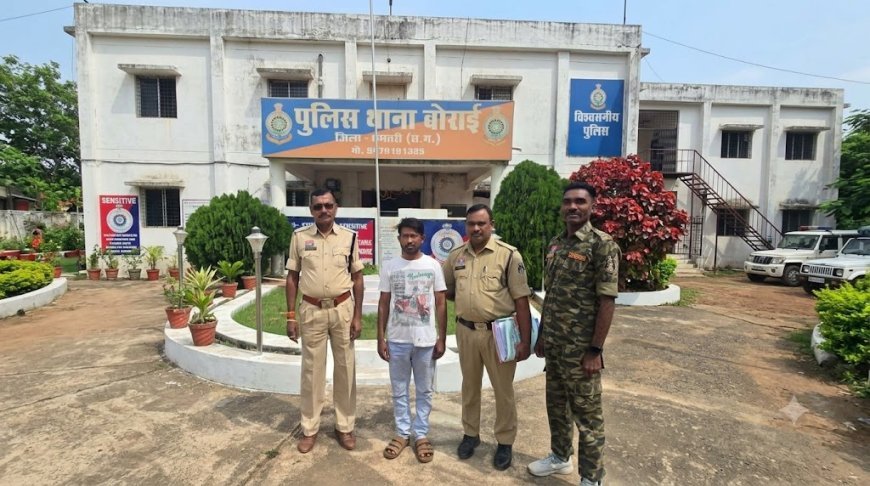 धमतरी पुलिस की बड़ी कार्रवाई: ओडिशा से मध्यप्रदेश गांजा सप्लाई करने वाला मुख्य आरोपी कमलेश सरदार गिरफ्तार