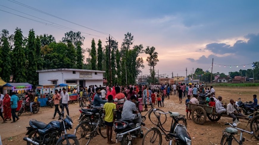 धमतरी में पानी की टंकी पर चढ़ा विशाल भालू, देखने उमड़ी भीड़; तेंदुए के हमले की भी खबर