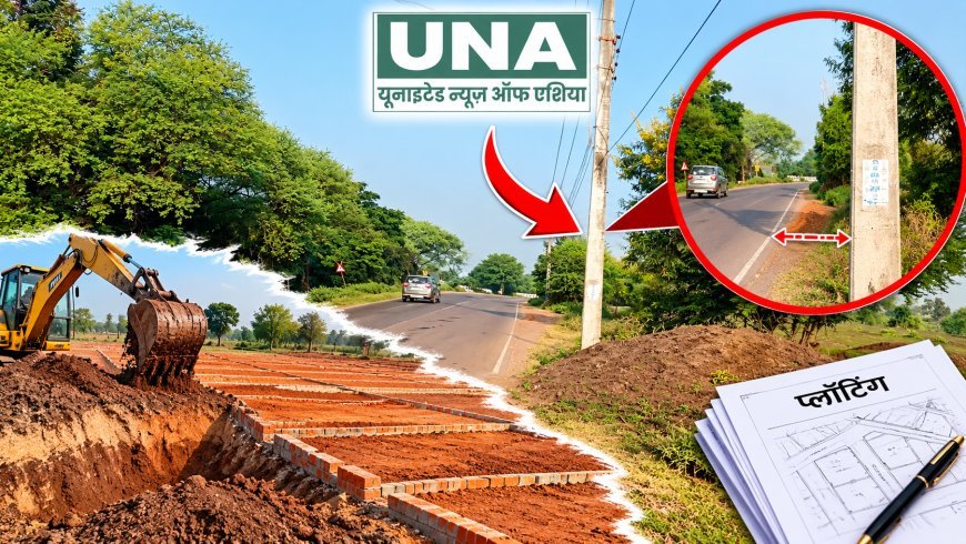 गुण्डरदेही में भू-माफियाओं के हौसले बुलंद! कृषि भूमि पर अवैध प्लाटिंग के आरोप, सड़क किनारे विद्युत पोल से हादसे का खतरा